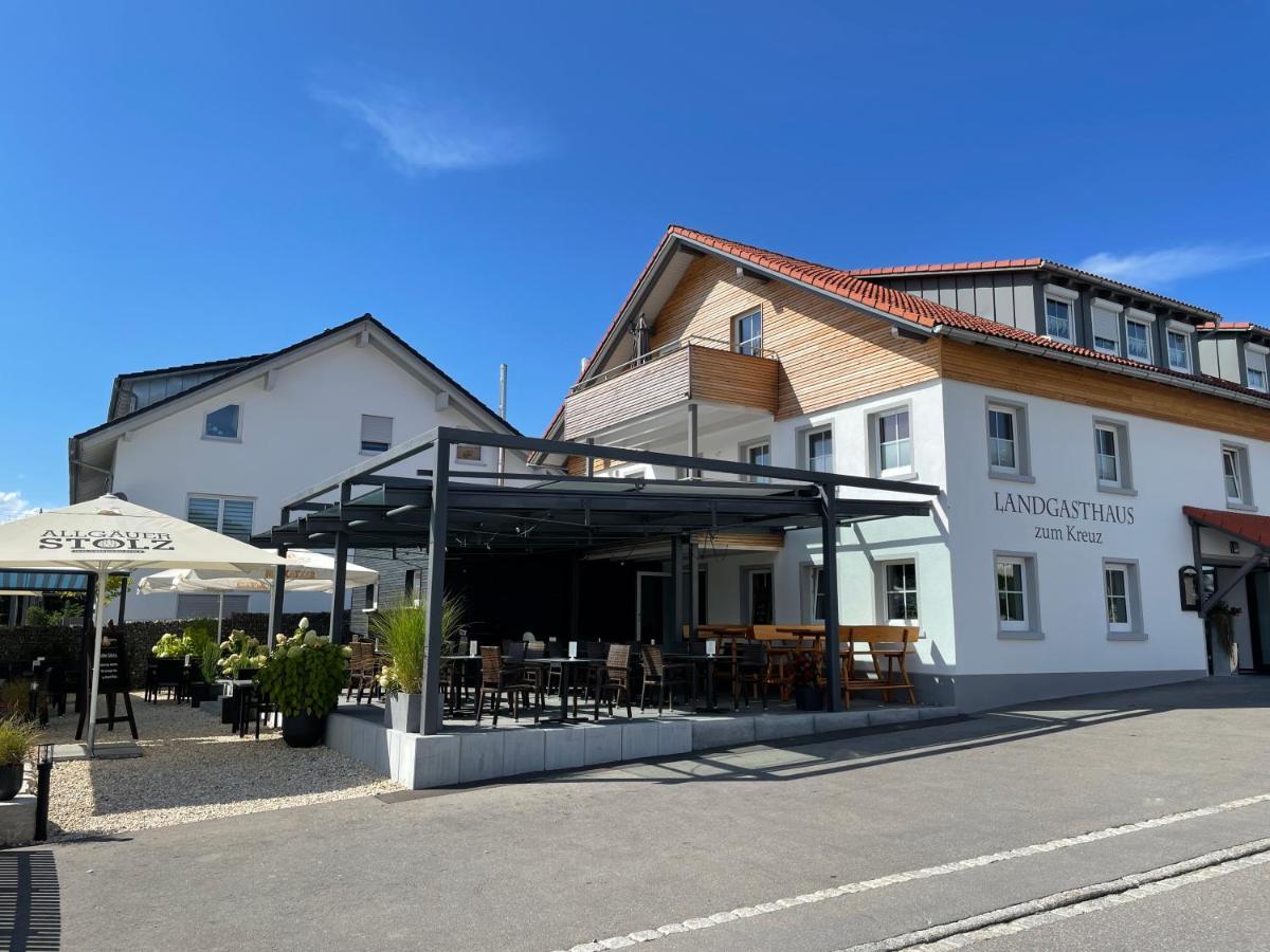 Hotel Landgasthaus Zum Kreuz Gbr Isny im Allgäu Exterior foto